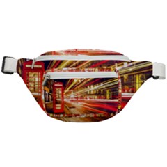 Telephone Box London Night Fanny Pack by Uceng