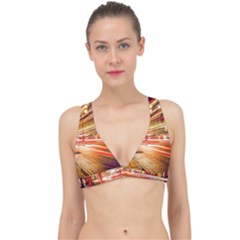 Telephone Box London Night Classic Banded Bikini Top by Uceng