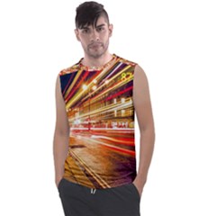 Telephone Box London Night Men s Regular Tank Top by Uceng