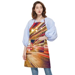 Telephone Box London Night Pocket Apron by Uceng