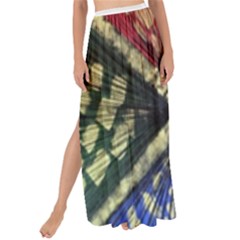 Acrylic Painting  Maxi Chiffon Tie-up Sarong