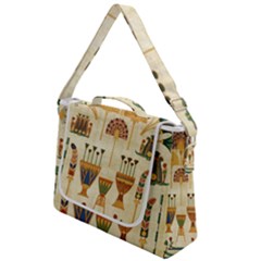 Egyptian Paper Papyrus Hieroglyphs Box Up Messenger Bag by Vaneshop