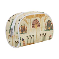 Egyptian Paper Papyrus Hieroglyphs Make Up Case (small) by Vaneshop