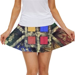 Acrylic Painting  Women s Skort by Rbudhiya