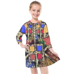 Fb9e6132-103b-4b96-af9a-0876c8fd7fcd 52d9a5da-4aa4-4d33-9cf4-486d48c5bb52 Kids  Quarter Sleeve Shirt Dress by Rbudhiya