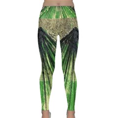 Acrylic Abstract Art Design  Lightweight Velour Classic Yoga Leggings