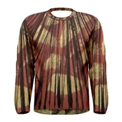 Acrylic Abstract Art Design  Men s Long Sleeve Tee