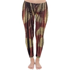 Acrylic Abstract Art Design  Classic Winter Leggings