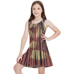 Acrylic Abstract Art Design  Kids  Lightweight Sleeveless Dress by Rbudhiya