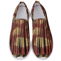 Acrylic Abstract Art Design  Men s Slip On Sneakers by Rbudhiya