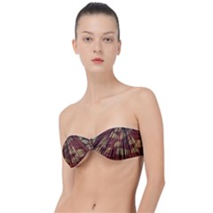 Acrylic Abstract Art Design  Classic Bandeau Bikini Top  by Rbudhiya