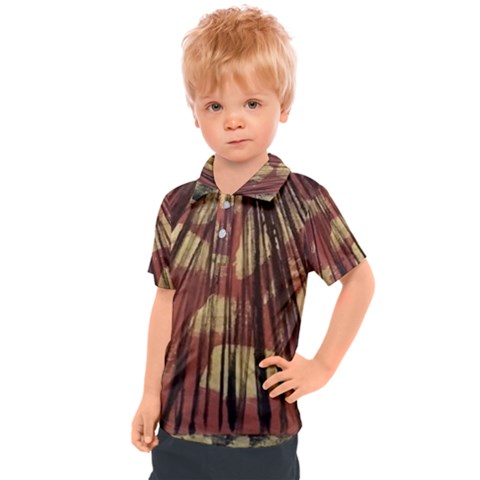 Acrylic Abstract Art Design  Kids  Polo Tee by Rbudhiya