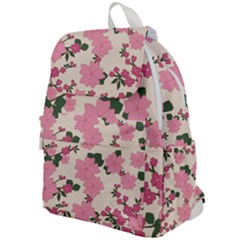 Floral Vintage Flowers Top Flap Backpack