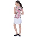 Floral Vintage Flowers Women s Sleeveless Sports Top View2