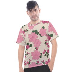 Floral Vintage Flowers Men s Sport Top