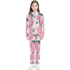 Floral Vintage Flowers Kids  Tracksuit by Dutashop