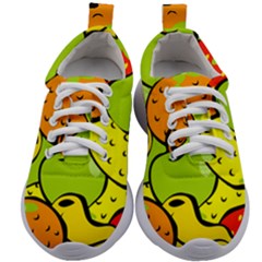 Fruit Food Wallpaper Kids Athletic Shoes by Dutashop