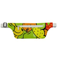 Fruit Food Wallpaper Active Waist Bag by Dutashop