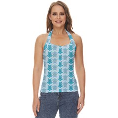 Sea Turtle Sea Animal Basic Halter Top