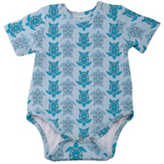 Sea Turtle Sea Animal Baby Short Sleeve Bodysuit