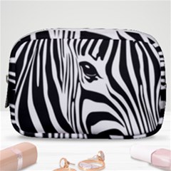 Animal Cute Pattern Art Zebra Make Up Pouch (small) by Amaryn4rt