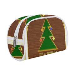 Art Deco Holiday Card Make Up Case (small)