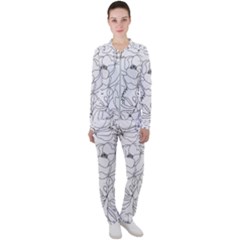 Contemporary-nature-seamless-pattern Casual Jacket And Pants Set by uniart180623