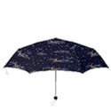 Hand-drawn-scratch-style-night-sky-with-moon-cloud-space-among-stars-seamless-pattern-vector-design- Folding Umbrellas View3