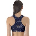 Hand-drawn-scratch-style-night-sky-with-moon-cloud-space-among-stars-seamless-pattern-vector-design- Fitness Sports Bra View2