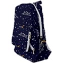 Hand-drawn-scratch-style-night-sky-with-moon-cloud-space-among-stars-seamless-pattern-vector-design- Travelers  Backpack View1