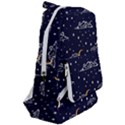 Hand-drawn-scratch-style-night-sky-with-moon-cloud-space-among-stars-seamless-pattern-vector-design- Travelers  Backpack View2