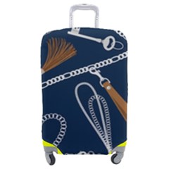 Chains-seamless-pattern Luggage Cover (medium) by uniart180623