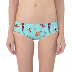 Pattern-with-koi-fishes Classic Bikini Bottoms by uniart180623