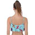 Pattern-with-koi-fishes Frill Bikini Top View2