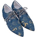 Seamless-galaxy-pattern Pointed Oxford Shoes View3