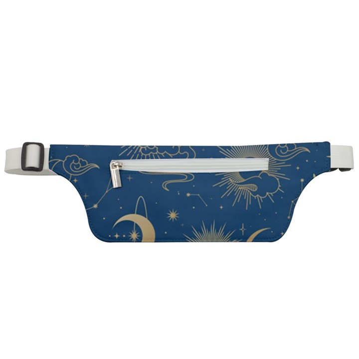 Seamless-galaxy-pattern Active Waist Bag