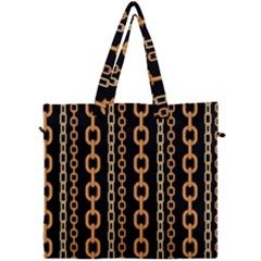 Gold-chain-jewelry-seamless-pattern Canvas Travel Bag by uniart180623