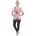 Beautiful-seamless-spring-pattern-with-roses-peony-orchid-succulents Casual Zip Up Jacket View2