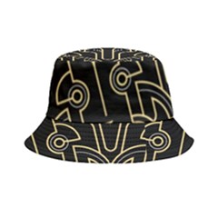 Art-deco-geometric-abstract-pattern-vector Bucket Hat by uniart180623