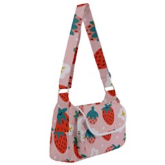 Strawberry-seamless-pattern Multipack Bag by uniart180623