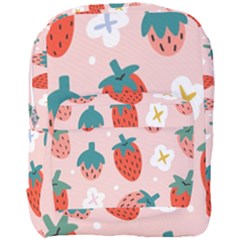 Strawberry-seamless-pattern Full Print Backpack