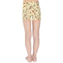 Seamless-pattern-with-different-flowers Kids  Sports Shorts View2