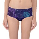 Realistic-night-sky-poster-with-constellations Mid-Waist Bikini Bottoms View1