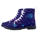 Realistic-night-sky-poster-with-constellations Men s High-Top Canvas Sneakers View2