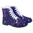 Realistic-night-sky-poster-with-constellations Men s High-Top Canvas Sneakers View3