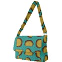 Taco-drawing-background-mexican-fast-food-pattern Full Print Messenger Bag (L) View1