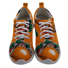 Seamless-pattern-with-taco Women Athletic Shoes by uniart180623