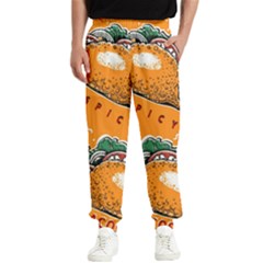 Seamless-pattern-with-taco Men s Elastic Waist Pants by uniart180623