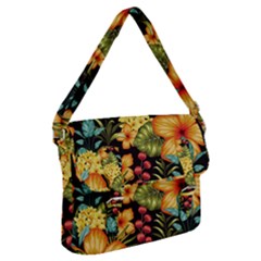 Fabulous-colorful-floral-seamless Buckle Messenger Bag by uniart180623