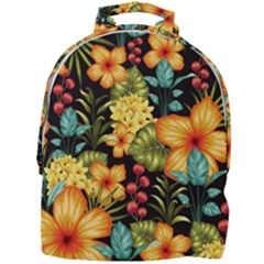 Fabulous-colorful-floral-seamless Mini Full Print Backpack by uniart180623